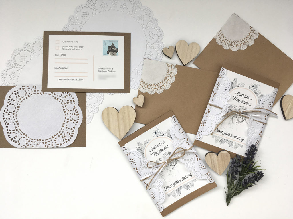 Hochzeits Diy Hochzeitseinladungen Im Vintagestil