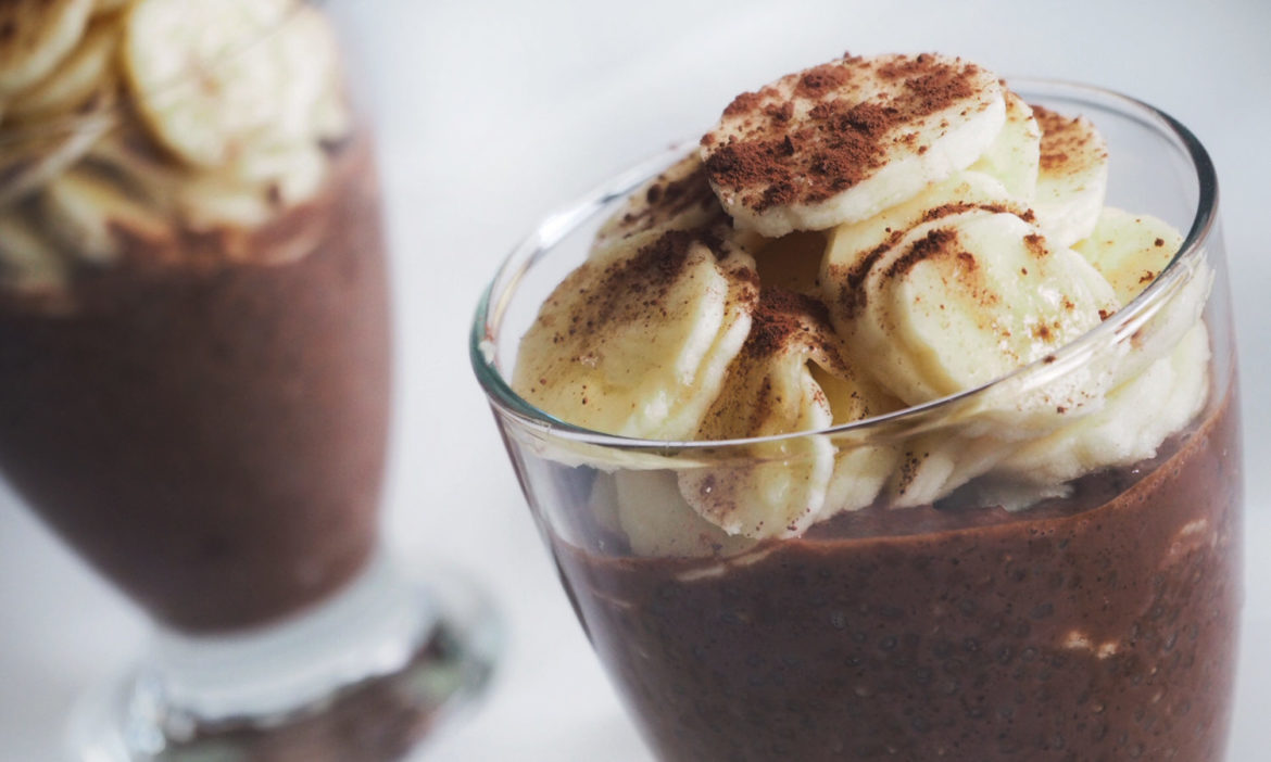 gesunder-fitness-schoko-chiasamen-bananen-pudding