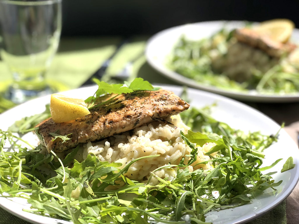 Gesundes-Risotto-Spargel-Lachs