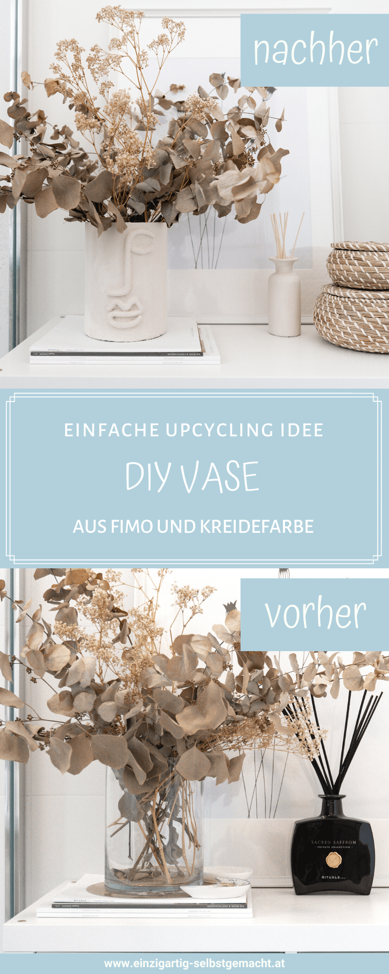 diy upcycling vase